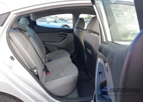 2013 Hyundai Elantra Gls из США, поврежденный, VIN KMHDH4AE5DU916016